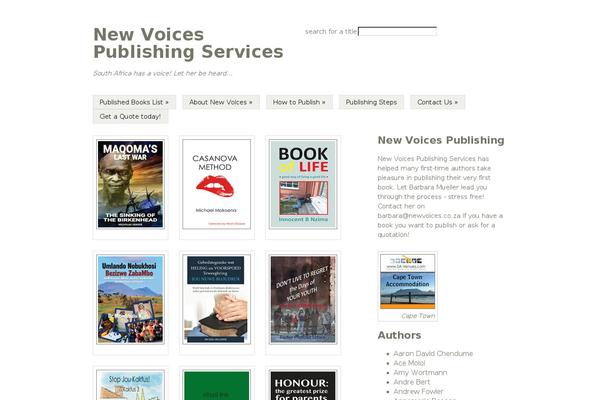 Hybrid theme site design template sample