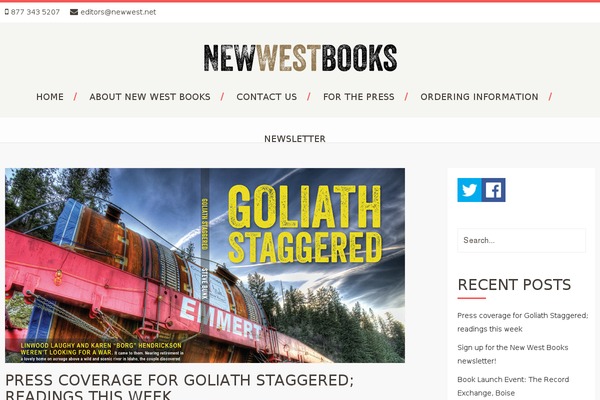 newwestbooks.com site used Bullsy