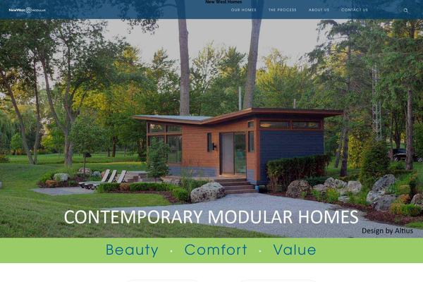 Ronneby theme site design template sample