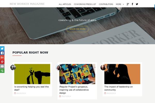 Hub theme site design template sample