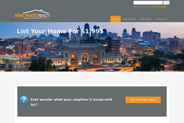 Realhomes Child theme site design template sample