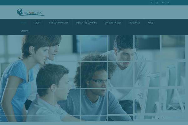 University theme site design template sample