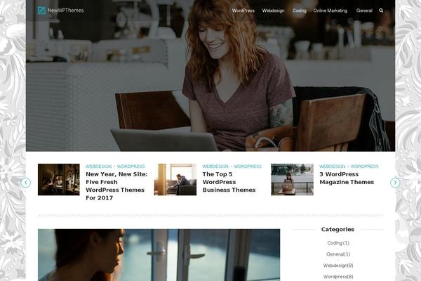 MH Magazine theme site design template sample