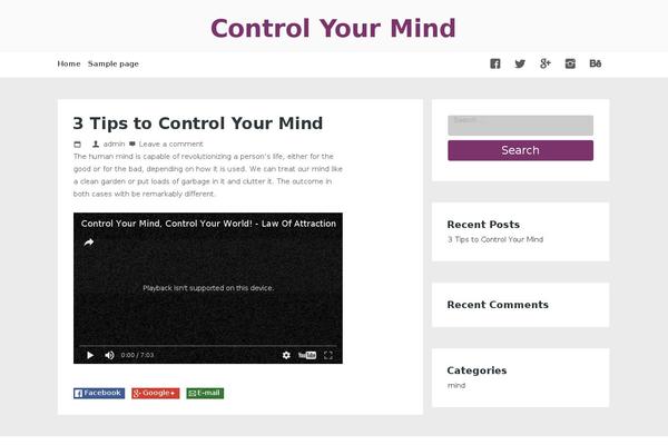 Site using Social Likes plugin