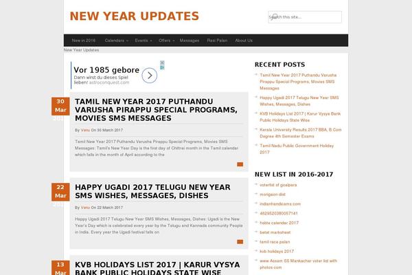 GreenChili theme site design template sample