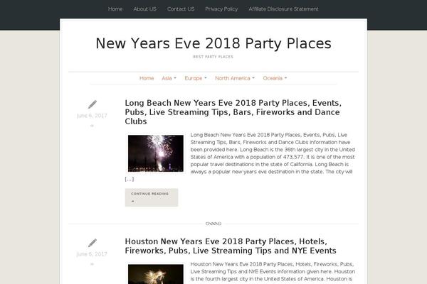Ashe theme site design template sample