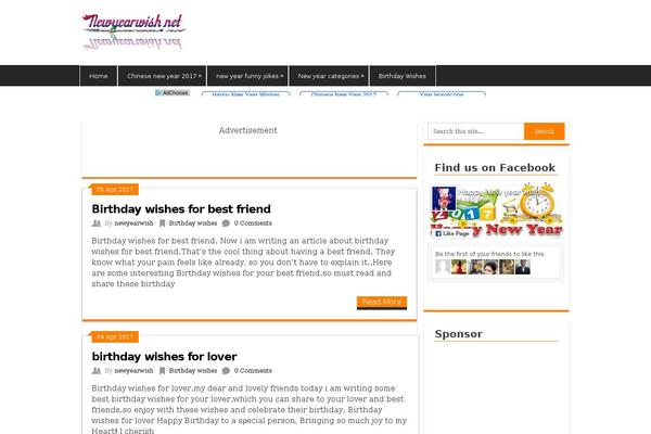 Ribbon theme site design template sample