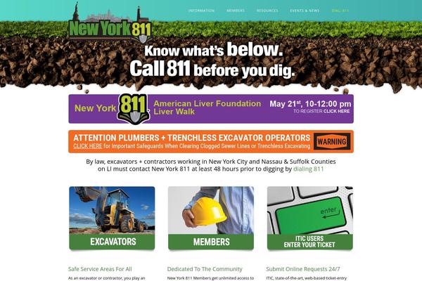 Intuition theme site design template sample