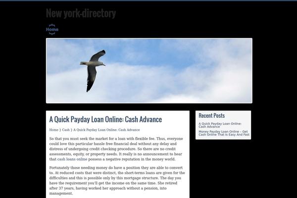 Kvarken theme site design template sample