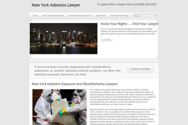 Complexity v2 theme site design template sample