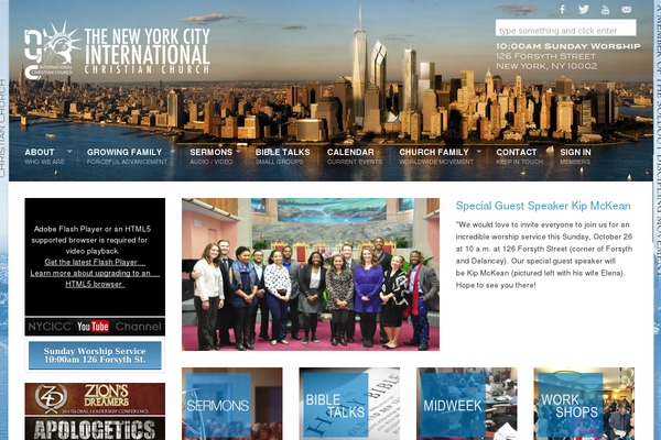 Belief theme site design template sample