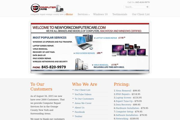 newyorkcomputercare.com site used GeneratePress