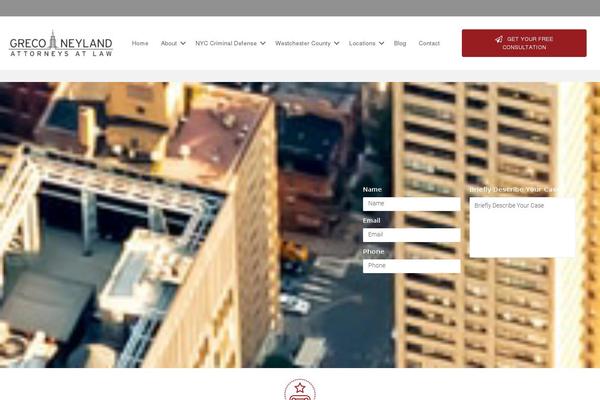 newyorkcriminallawyer.com site used Greconeylandwp
