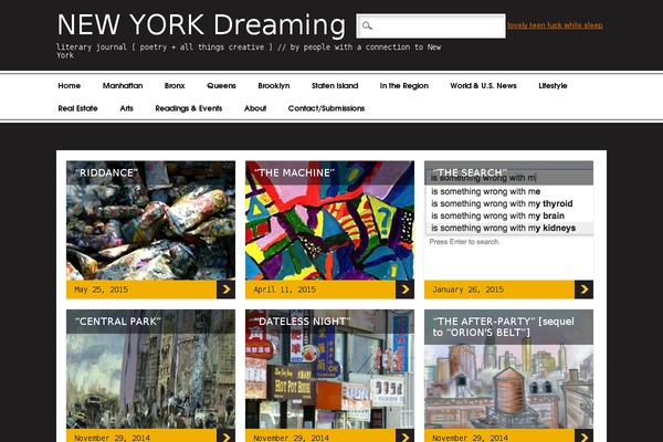 Newschannel theme site design template sample