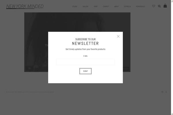 North theme site design template sample
