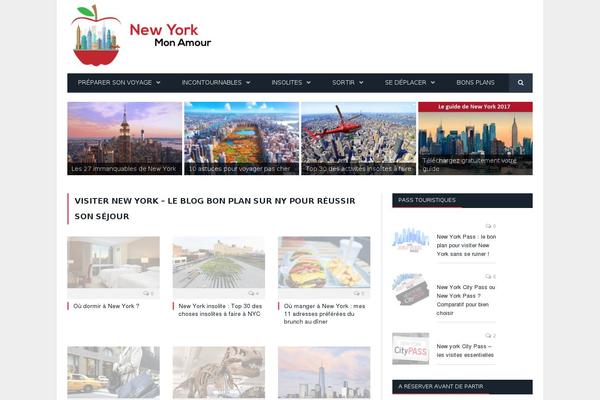 SmartMag Child theme site design template sample