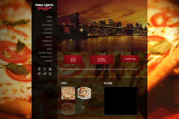 Myriad theme site design template sample