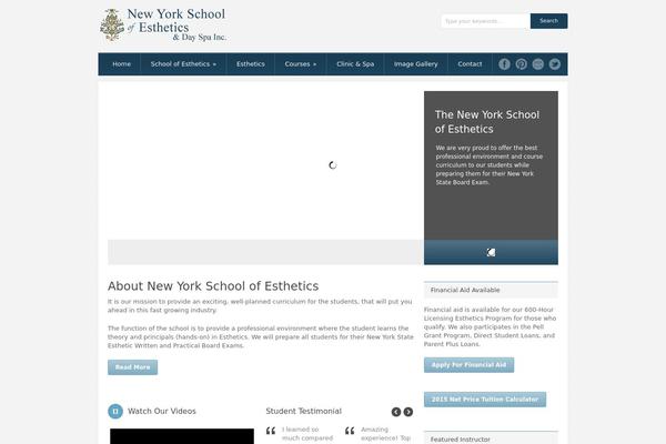 Grand College theme site design template sample