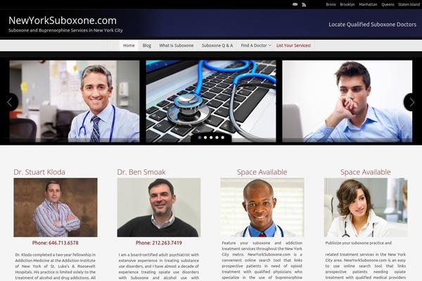 Tempera theme site design template sample