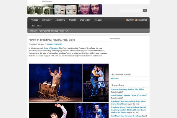 GridWP theme site design template sample