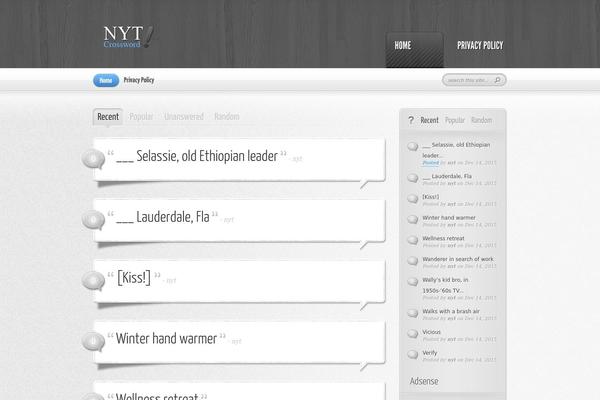 Site using Quote of the Day and Random Quote plugin