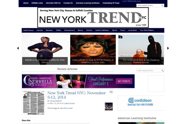 WP-MediaMag theme site design template sample