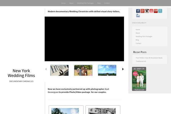 Klean theme site design template sample