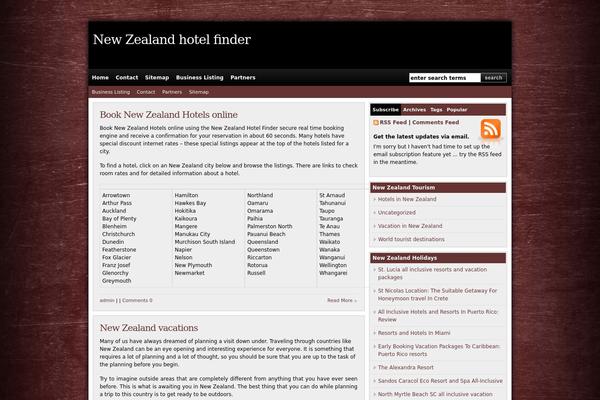 Wp Smooth theme site design template sample
