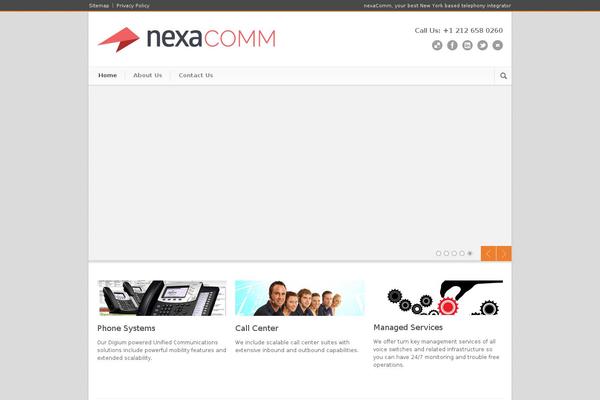 Modernize v3.02 theme site design template sample