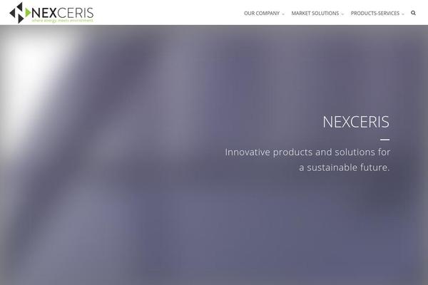 Highend theme site design template sample