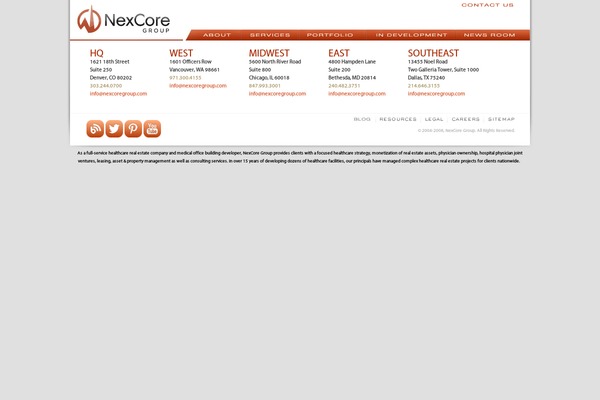 nexcoregroup.com site used Raspberrycafe