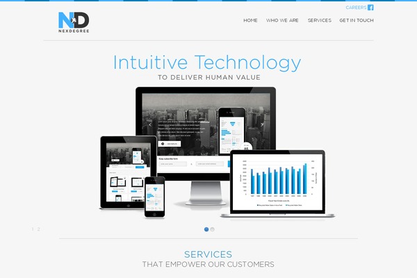 Stratusx theme site design template sample