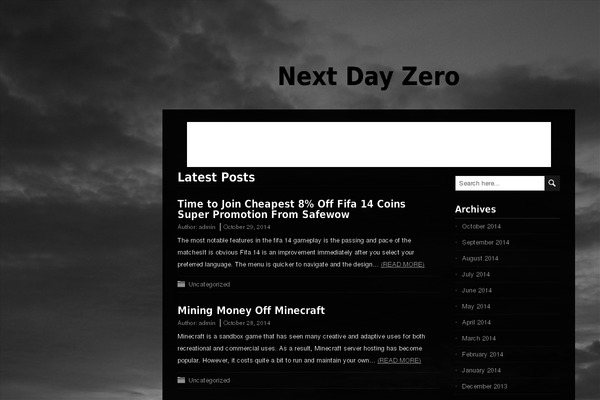 PhotoStory theme site design template sample