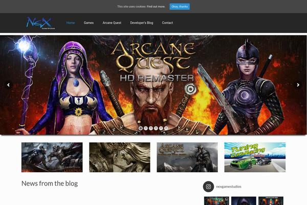 Site using YouTube Embed plugin