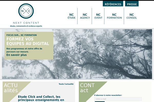 Nc theme site design template sample