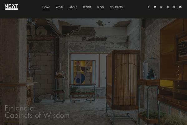Next theme site design template sample