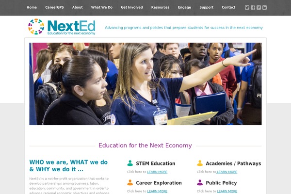 next-ed.org site used Advocatetheme