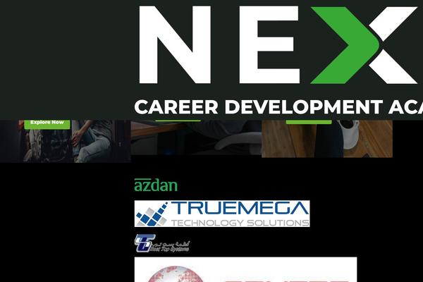 Next theme site design template sample