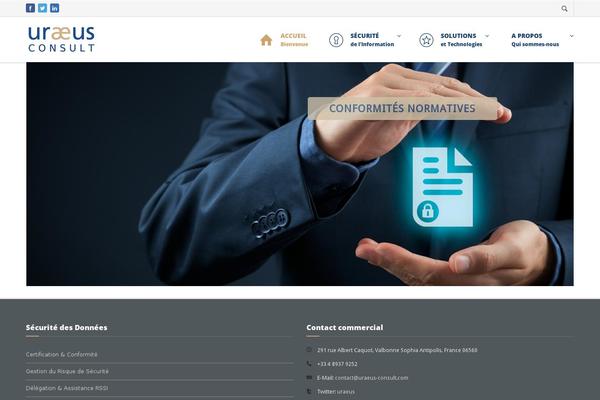 Atlantis theme site design template sample