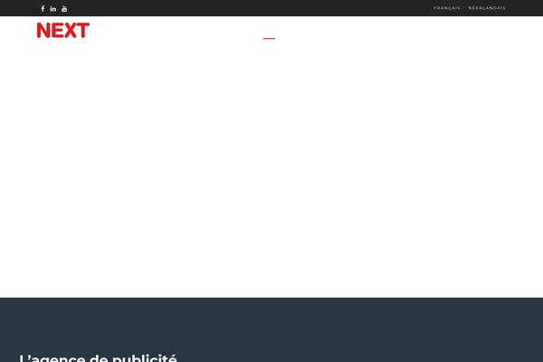 Blade theme site design template sample