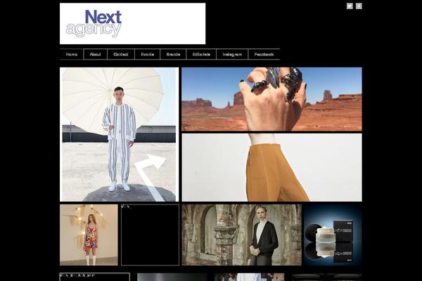 nextagency.it site used Edgelinetheme