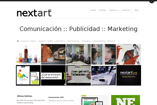Aware theme site design template sample