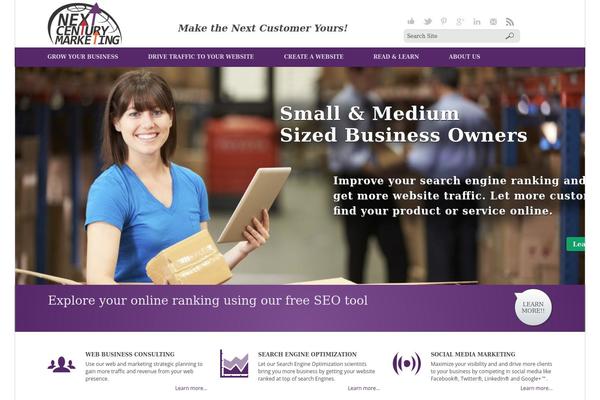 Circles theme site design template sample