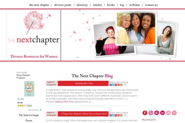 Site using MyBookTable Bookstore by Author Media plugin