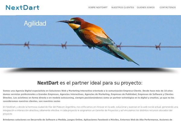 Durus theme site design template sample