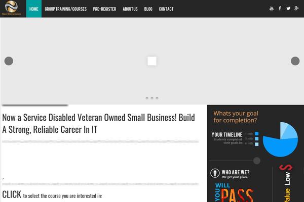Infographer theme site design template sample