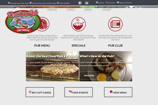 nextdoorpub.com site used Mello