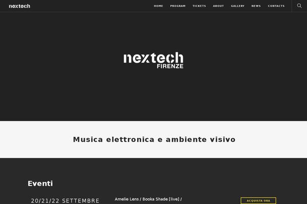 nextechfestival.com site used Foundry