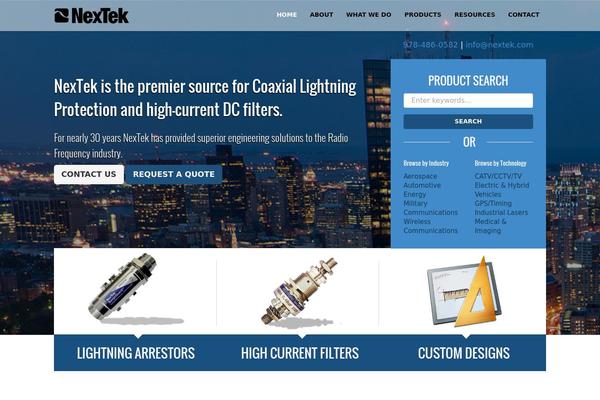 nextek.com site used Nextek