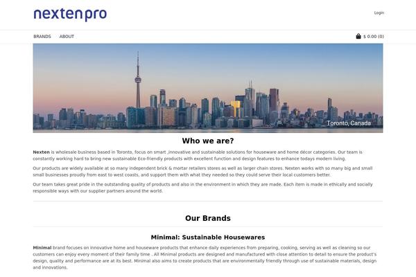 Neighborhood theme site design template sample